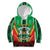 Personalised Burkina Faso Kid Hoodie Coat Of Arms Bogolan Pattern