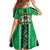 Personalised Burkina Faso Kid Short Sleeve Dress Coat Of Arms Bogolan Pattern