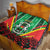 Personalised Burkina Faso Quilt Coat Of Arms Bogolan Pattern