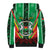 Personalised Burkina Faso Sherpa Hoodie Coat Of Arms Bogolan Pattern