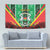 Personalised Burkina Faso Tapestry Coat Of Arms Bogolan Pattern