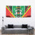 Personalised Burkina Faso Tapestry Coat Of Arms Bogolan Pattern