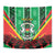 Personalised Burkina Faso Tapestry Coat Of Arms Bogolan Pattern