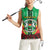 Personalised Burkina Faso Women Sleeveless Polo Shirt Coat Of Arms Bogolan Pattern