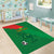 Custom Burkina Faso Football Area Rug Go Les Etalons