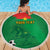 Custom Burkina Faso Football Beach Blanket Go Les Etalons