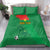 Custom Burkina Faso Football Bedding Set Go Les Etalons