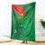 Custom Burkina Faso Football Blanket Go Les Etalons