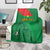 Custom Burkina Faso Football Blanket Go Les Etalons