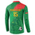 Custom Burkina Faso Football Button Sweatshirt Go Les Etalons