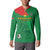 Custom Burkina Faso Football Button Sweatshirt Go Les Etalons