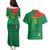 Custom Burkina Faso Football Couples Matching Puletasi and Hawaiian Shirt Go Les Etalons