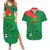 Custom Burkina Faso Football Couples Matching Summer Maxi Dress and Hawaiian Shirt Go Les Etalons