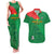 Custom Burkina Faso Football Couples Matching Tank Maxi Dress and Hawaiian Shirt Go Les Etalons