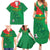 Custom Burkina Faso Football Family Matching Summer Maxi Dress and Hawaiian Shirt Go Les Etalons