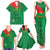 Custom Burkina Faso Football Family Matching Tank Maxi Dress and Hawaiian Shirt Go Les Etalons