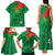 Custom Burkina Faso Football Family Matching Tank Maxi Dress and Hawaiian Shirt Go Les Etalons