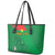 Custom Burkina Faso Football Leather Tote Bag Go Les Etalons