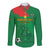 Custom Burkina Faso Football Long Sleeve Button Shirt Go Les Etalons