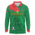 Custom Burkina Faso Football Long Sleeve Polo Shirt Go Les Etalons