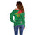 Custom Burkina Faso Football Off Shoulder Sweater Go Les Etalons