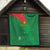 Custom Burkina Faso Football Quilt Go Les Etalons