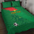 Custom Burkina Faso Football Quilt Bed Set Go Les Etalons