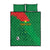 Custom Burkina Faso Football Quilt Bed Set Go Les Etalons