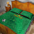 Custom Burkina Faso Football Quilt Bed Set Go Les Etalons