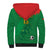 Custom Burkina Faso Football Sherpa Hoodie Go Les Etalons