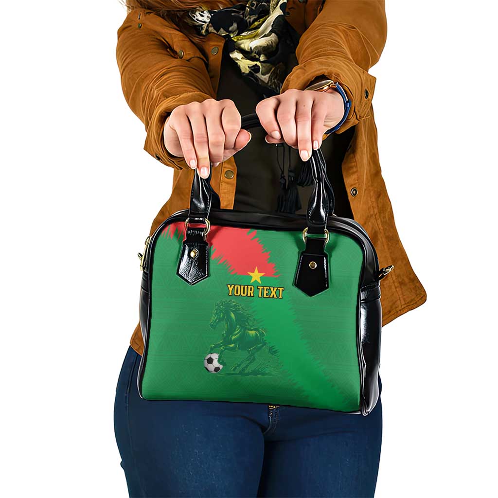 Custom Burkina Faso Football Shoulder Handbag Go Les Etalons