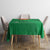 Custom Burkina Faso Football Tablecloth Go Les Etalons