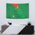 Custom Burkina Faso Football Tapestry Go Les Etalons