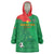 Custom Burkina Faso Football Wearable Blanket Hoodie Go Les Etalons