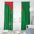 Custom Burkina Faso Football Window Curtain Go Les Etalons