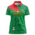 Custom Burkina Faso Football Women Polo Shirt Go Les Etalons