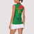 Custom Burkina Faso Football Women Sleeveless Polo Shirt Go Les Etalons