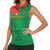 Custom Burkina Faso Football Women Sleeveless Polo Shirt Go Les Etalons