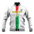 Custom Burkina Faso Football Baseball Jacket Grunge Style