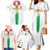 Custom Burkina Faso Football Family Matching Mermaid Dress and Hawaiian Shirt Grunge Style