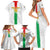 Custom Burkina Faso Football Family Matching Short Sleeve Bodycon Dress and Hawaiian Shirt Grunge Style