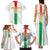 Custom Burkina Faso Football Family Matching Tank Maxi Dress and Hawaiian Shirt Grunge Style