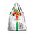 Custom Burkina Faso Football Grocery Bag Grunge Style