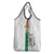 Custom Burkina Faso Football Grocery Bag Grunge Style