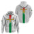 Custom Burkina Faso Football Hoodie Grunge Style