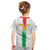 Custom Burkina Faso Football Kid T Shirt Grunge Style