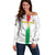 Custom Burkina Faso Football Off Shoulder Sweater Grunge Style