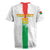 Custom Burkina Faso Football Rugby Jersey Grunge Style