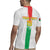 Custom Burkina Faso Football Rugby Jersey Grunge Style