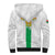 Custom Burkina Faso Football Sherpa Hoodie Grunge Style